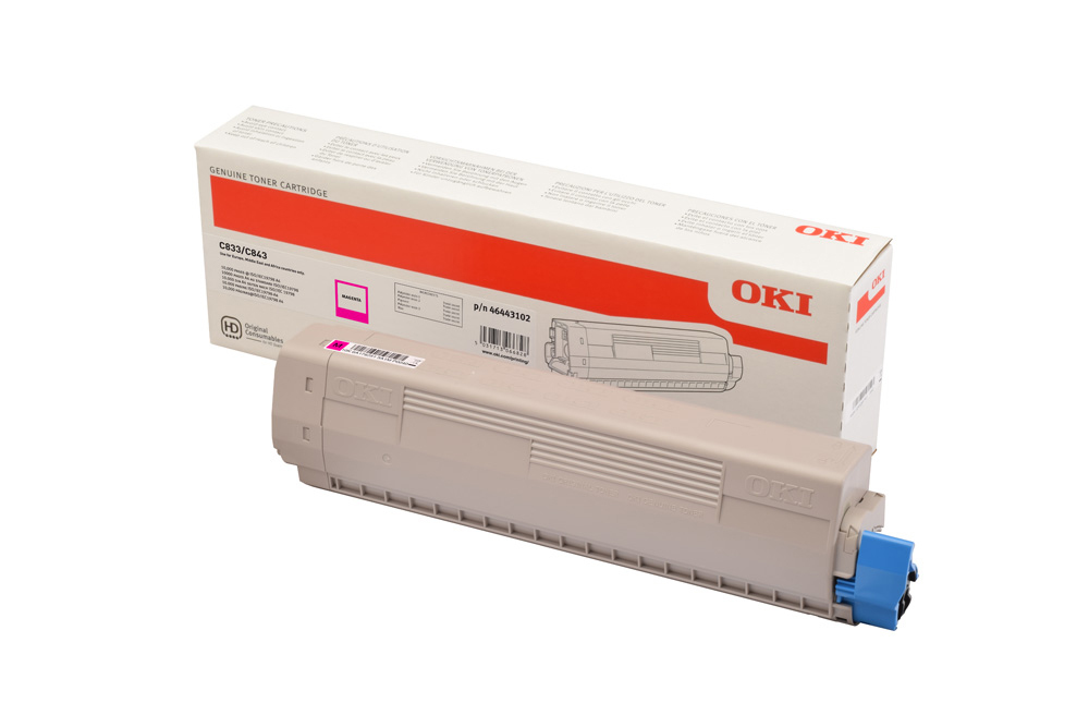 OKI 46443102 Tonerpatrone Magenta