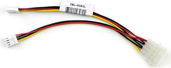 Supermicro CBL-0161L Eingebaut 0.15m Molex (4-pin) 2 x 4-pin PWM Schwarz (CBL-0161L)