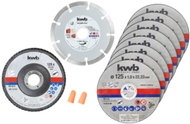 kwb 712042 Trennscheiben-Set 10teilig 125 mm 22.24 mm 10 St. (712042)