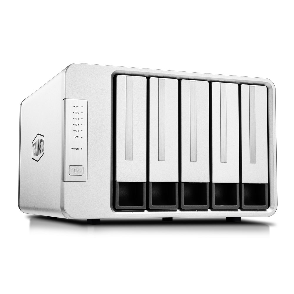 TerraMaster F5-422 NAS-Server 5 Schächte 4 GB RAM Grau
