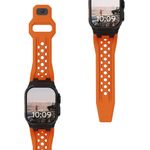 UAG Urban Armor Gear Monarch Strap | Apple Watch Ultra/44/45/46mm | orange/titanium schwarz | 194158119737 (194158119737)
