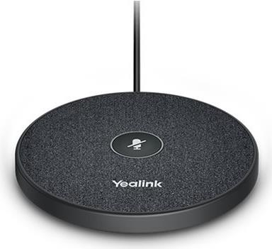 Yealink VCM35 Konferenzmikrofon Kabelgebunden 6 m Reichweite 3-Mikrofon-Array Schwarz