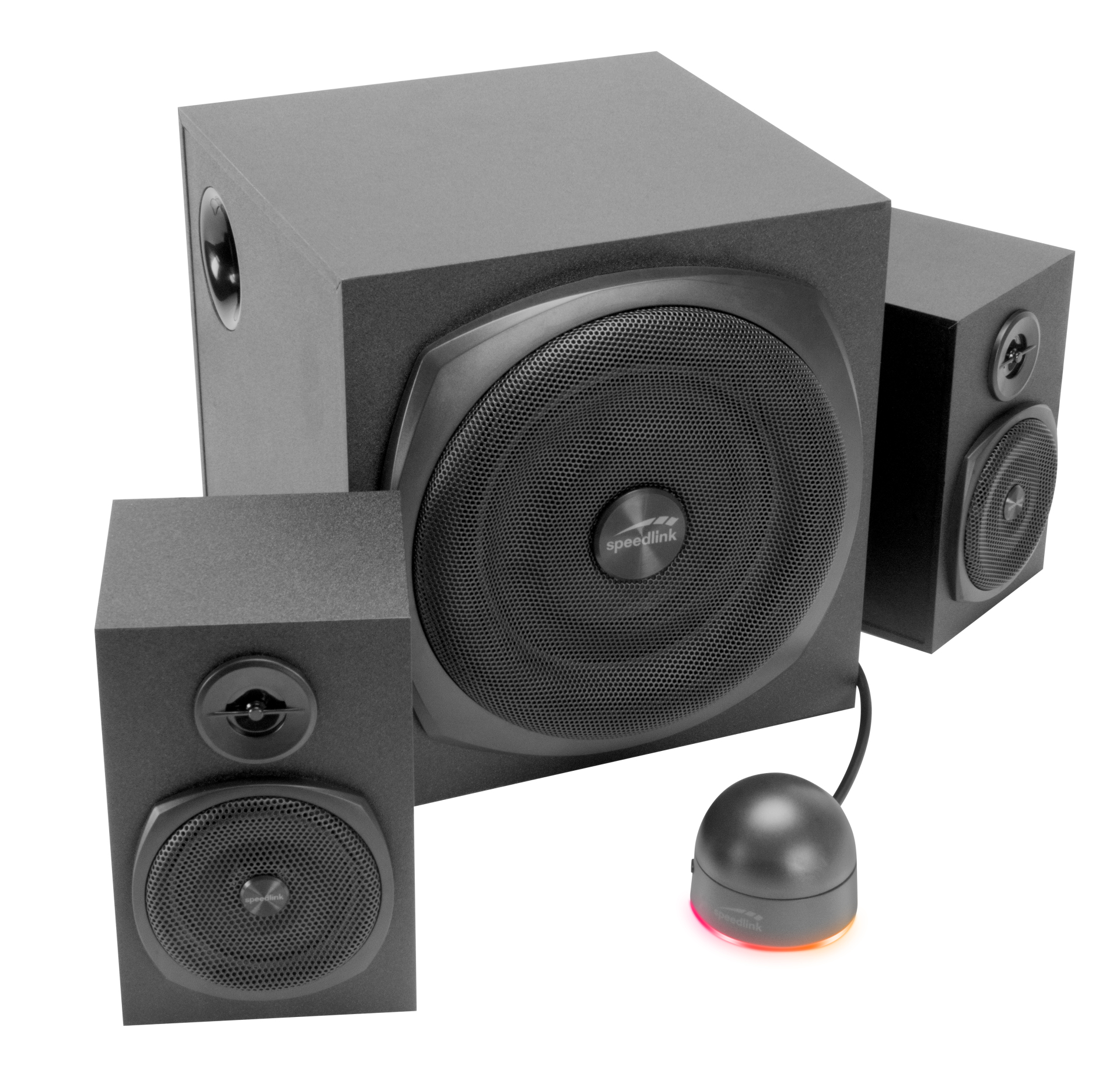 SPEEDLINK GRAVITY LT 2.1 2.1-Kanal Lautsprecherset 40 W Schwarz