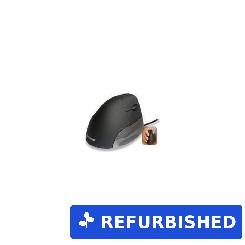 EVOLUENT Vertical Mouse Standard Rechte Hand USB Ergonomische Maus Ergonomie PC Zubehör (VMSR) (B-Ware)