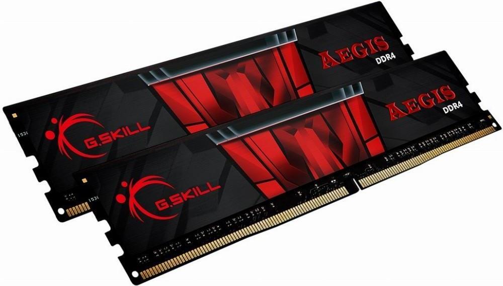 G.Skill AEGIS F4-3000C16D-32GISB 32 GB DDR4-3000 CL16 Schwarz,Rot
