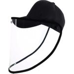 Anti-Spuck-Schutz - Baseball Kappe mit Transparenter Maske Gesichtsmaske (CY121630)