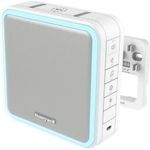 Honeywell Serie9 Gong verdrahtet 8 Töne 90dB LED Repeaterfunktion weiß Ersatz-Gong zur Funk-Erweiterung von verdrahteten Klingelanlagen (DW915S)