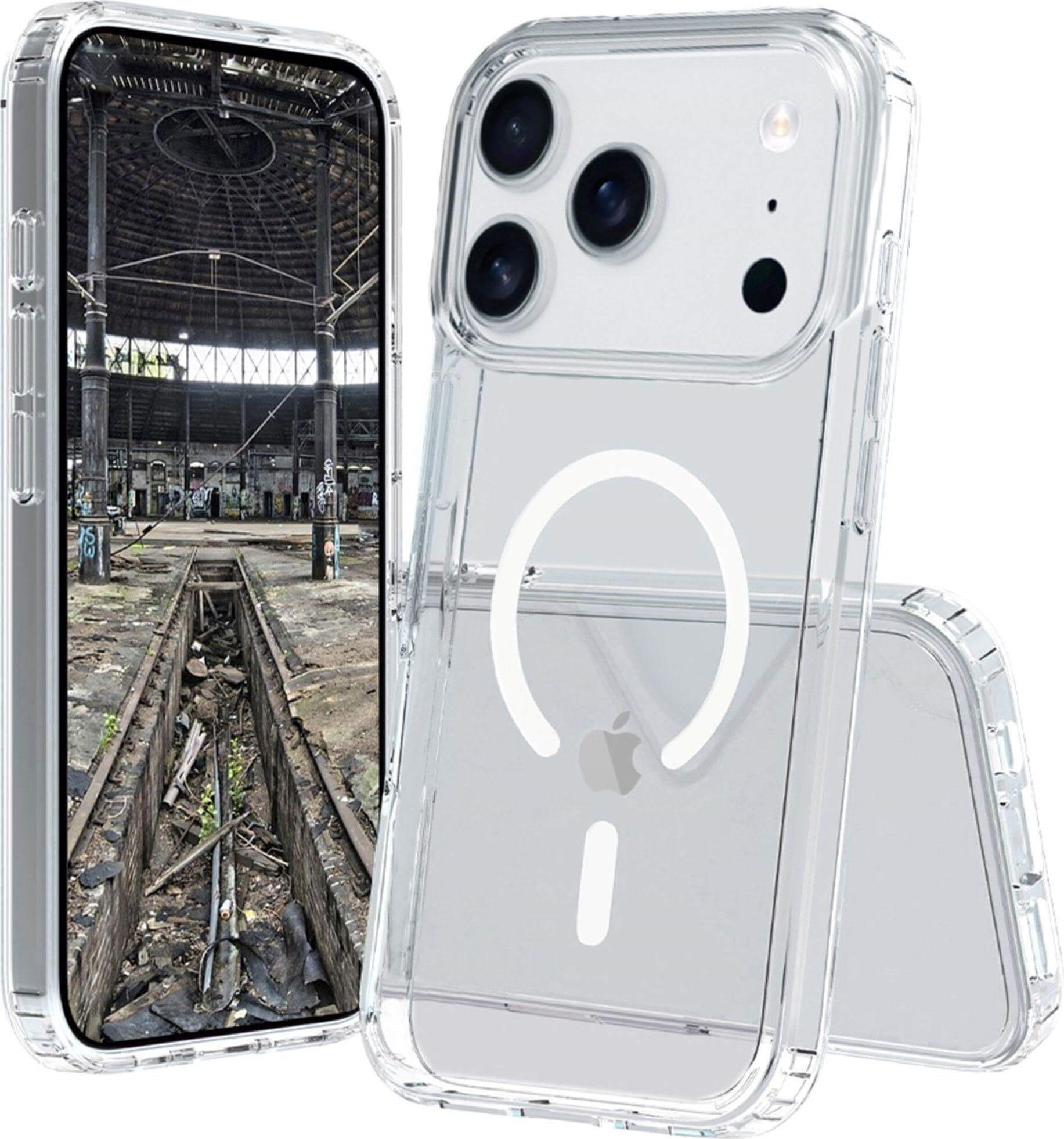 JT Berlin BackCase Pankow Clear MagSafe| Apple iPhone 17 Pro Max| transparent| (11158)