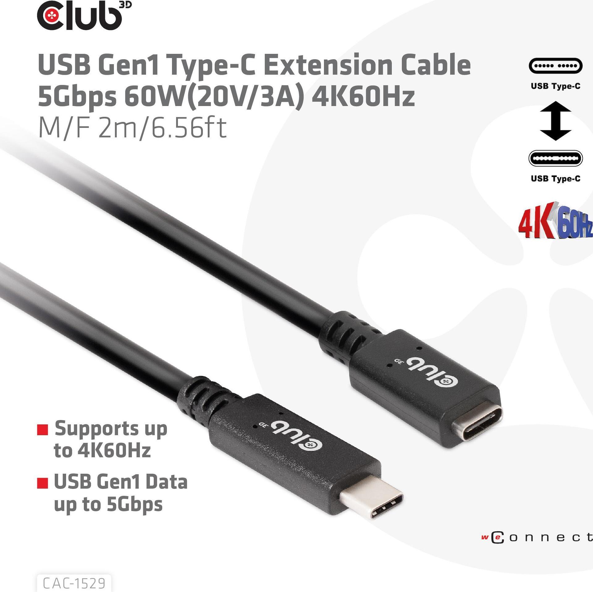 Club 3D CAC-1531 USB-Verlängerungskabel (CAC-1531)