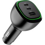 ALOGIC CRCA165C1 Ladegerät für Mobilgeräte Universal Schwarz Zigarettenanzünder Auto (CRCA165C1)