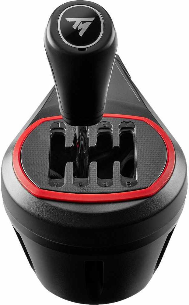 ThrustMaster TH8S Shifter Schaltknüppel kabelgebunden Schwarz, Rot