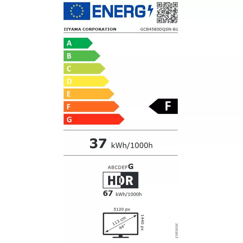 energy label class F