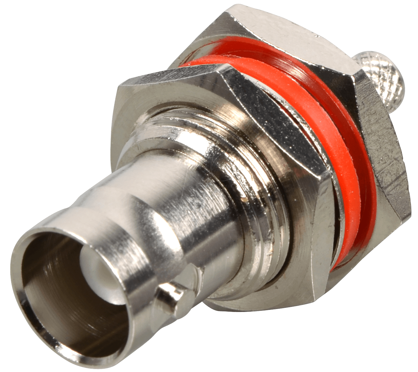 EFB-Elektronik BNC Einbaubuchse, Crimpversion RG58 50 Ohm ohne Masseisolation Hersteller: EFB Elektronik (52514.1)