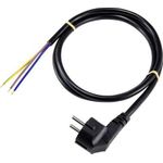 Sygonix SY-5043472 Strom Anschlusskabel Schwarz 1.50 m (SY-5043472)