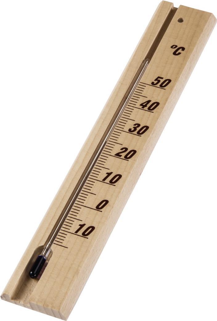 Hama 00186401 Umgebungsthermometer Indoor Mechanisches Umgebungsthermometer Holz (00186401)
