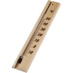Hama 00186401 Umgebungsthermometer Indoor Mechanisches Umgebungsthermometer Holz (00186401)