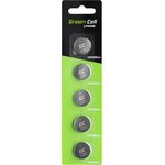 Green Cell XCR01. Akku-/Batterietyp: Einwegbatterie, Batteriegröße: CR2032, Batterietechnologie: Lithium. Höhe: 3 mm, Durchmesser (mm): 2 cm, Gewicht: 2,9 g. Verpackungsart: Sichtverpackung (XCR01)