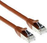ACT FB2251 Netzwerkkabel 1,5 m Cat6a S/FTP (S-STP) Braun (FB2251)