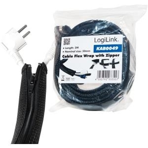 LogiLink Kabel FlexWrap 50x35x2000mm (KAB0049)
