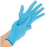 HYGOSTAR Arbeitshandschuh ALLFOOD, S, blau Größe: 7, flexibler Nylon-Feinstrick, mit Strickbund, - 12 Stück (332665)