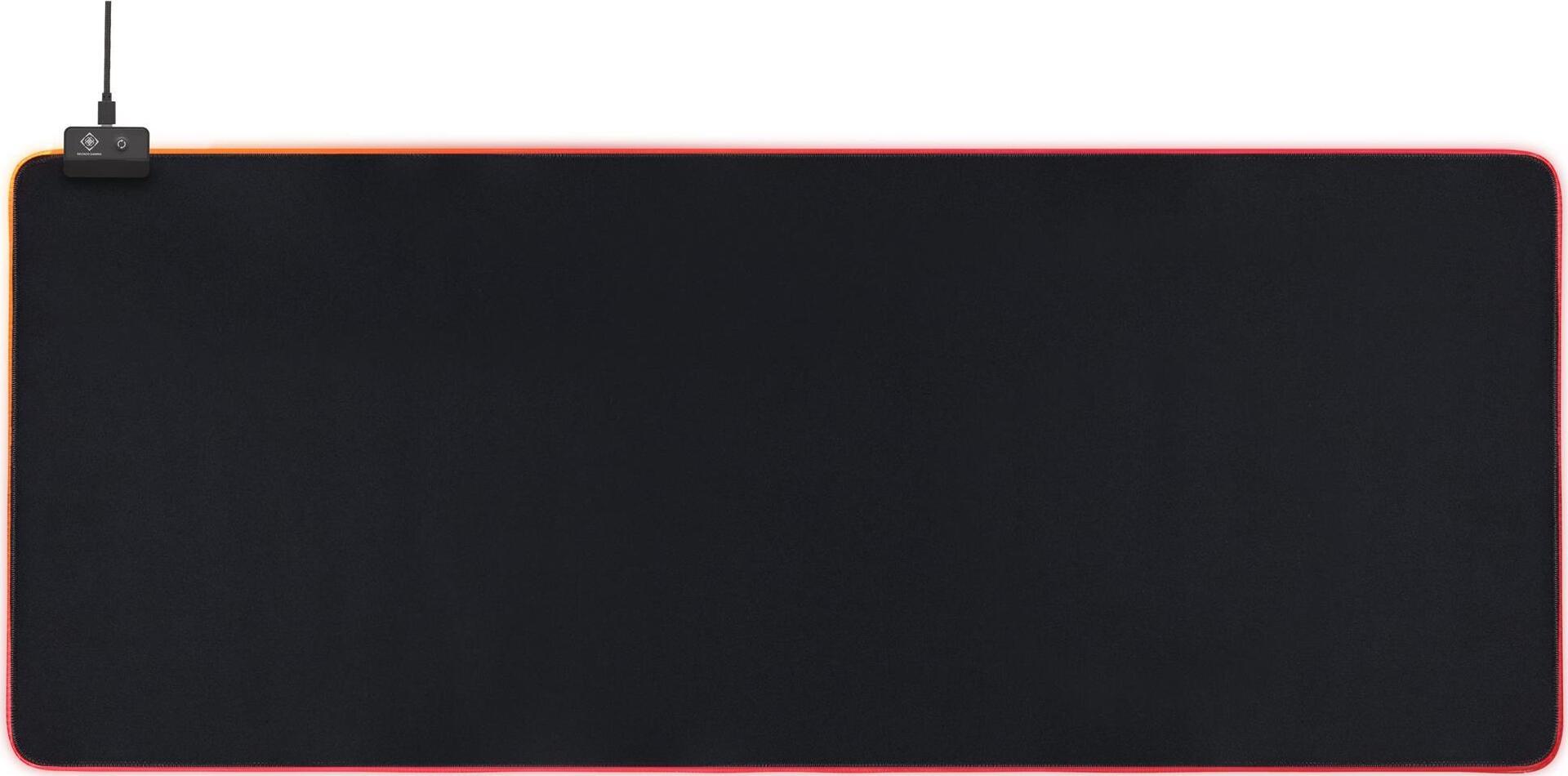 DELTACO GAMING GAM-079 90 cm x 36 cm RGB Mauspad Schwarz