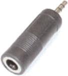 e+p GS 32 3.5mm Stereo (M) 6.35 Stereo (F) Schwarz Kabelschnittstellen-/adapter (GS 32)