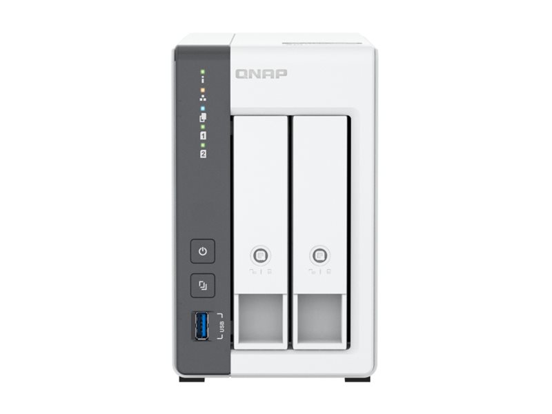 QNAP TS-216G NAS-Server 2 Schächte 4 GB RAM 2,5 Gigabit Ethernet Schwarz