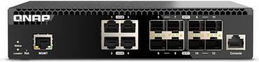 QNAP QSW-M3212R-8S4T Netzwerk-Switch Managed 10G Ethernet (100/1000/10000) 1U (QSW-M3212R-8S4T)