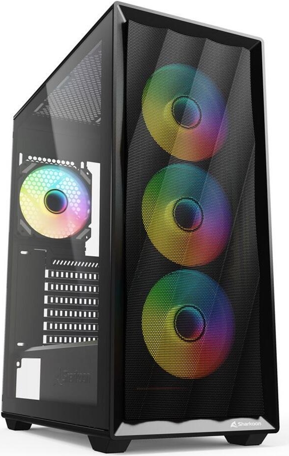 Sharkoon VK4 ARGB schwarz Tempered Glass (4044951044115)