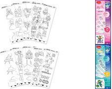 Maped Creativ Nachfüllpackung "Weltraum" für LUMI BOARD passend für Maped LED-Leuchttische/Zeichentische LUMI BOARD, - 1 Stück (907097)