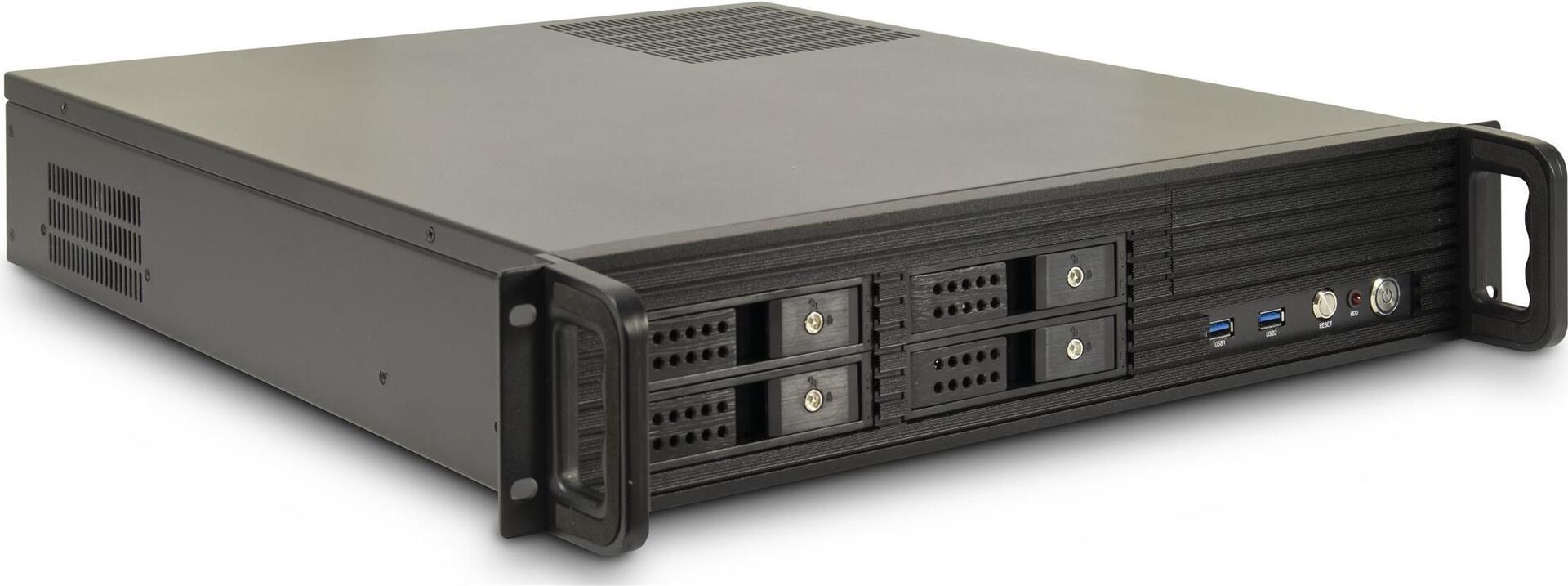 Inter-Tech 48.3cm IPC 2U-2504 2HE STORAGE o.PSU (88887334)