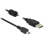DeLOCK USB-Kabel USB (M) bis Mini-USB, Typ B (M) (84913)