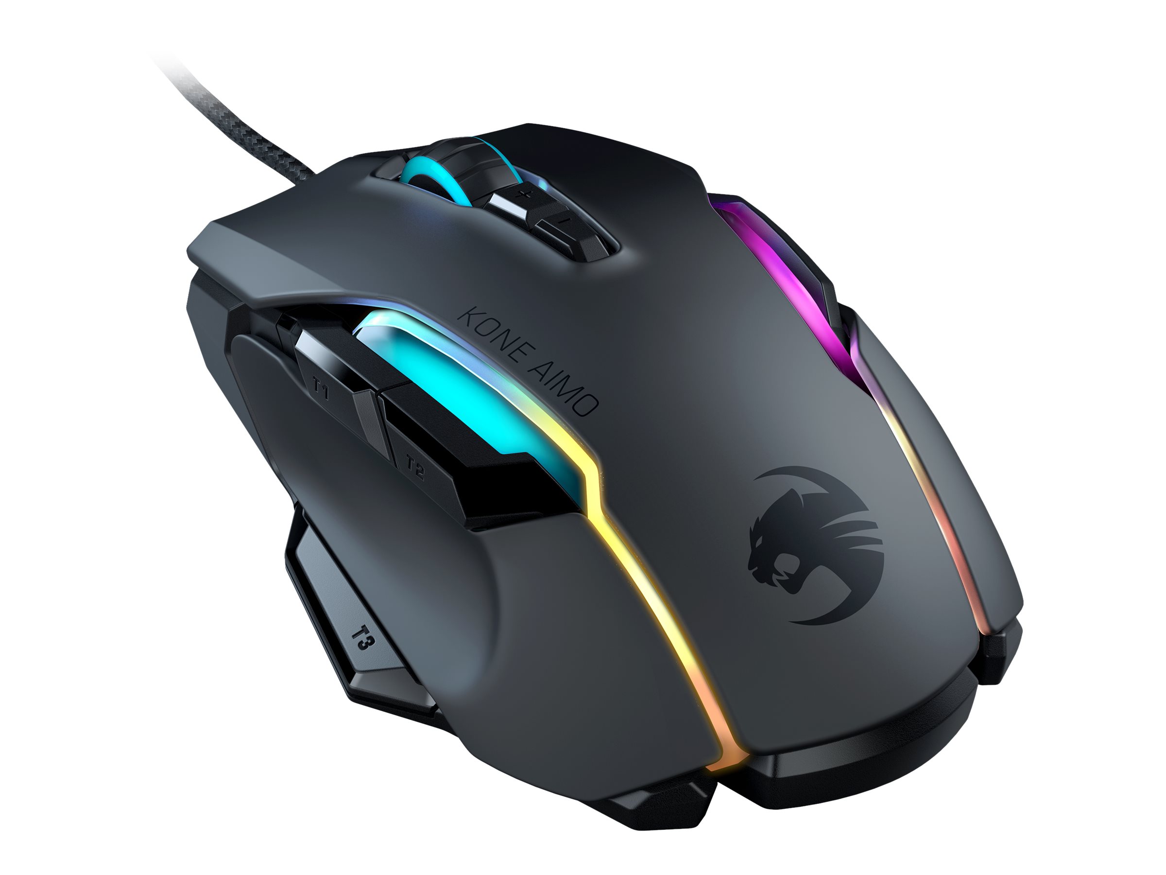ROCCAT Kone AIMO Gaming-Maus kabelgebunden USB Schwarz