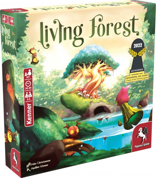 Pegasus Spiele Living Forest Brettspiel ab 10 Jahre