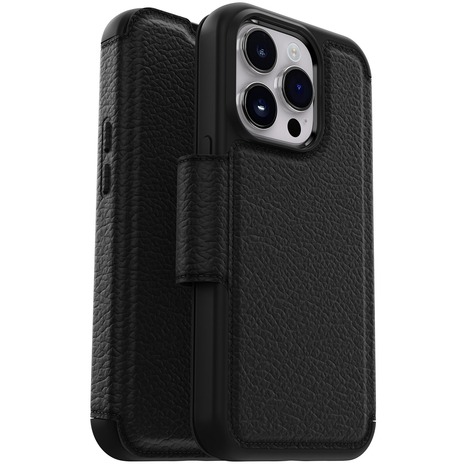 OtterBox Strada Hülle für iPhone 14 Pro Shadow schwarz (77-88566)