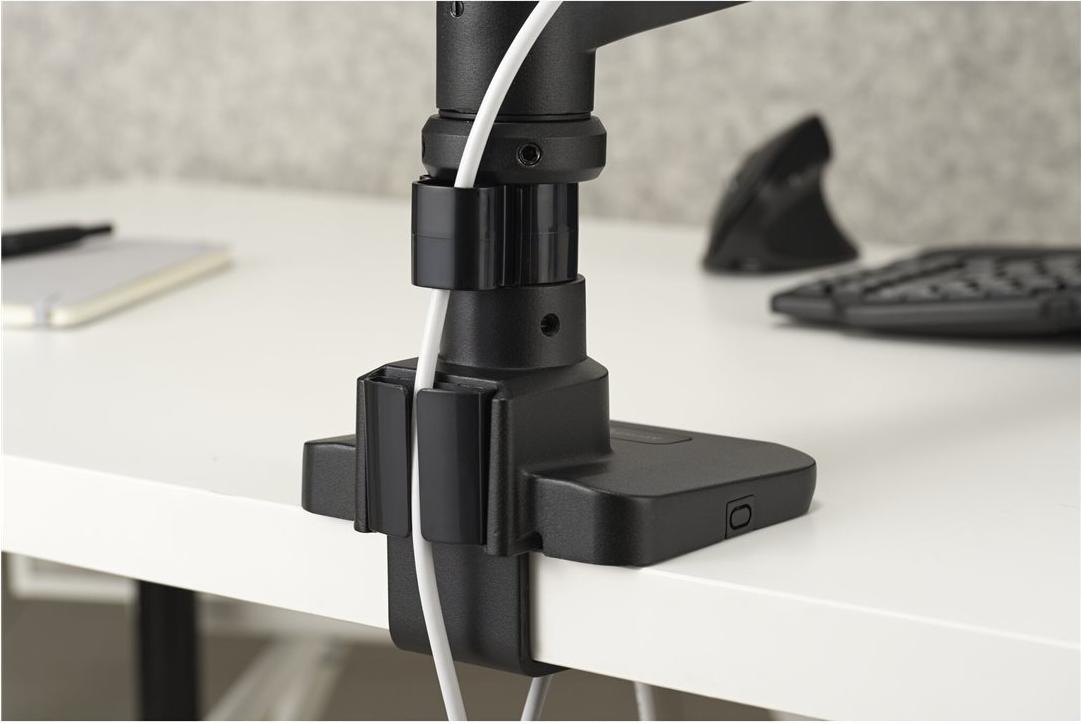 Kensington SmartFit Premium Monitorarm mit Gasdruckfeder bis 49" 20 kg Schwarz