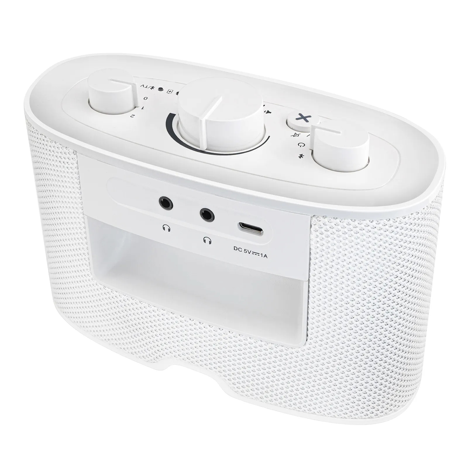 Albrecht Klaro Tragbarer Stereo-Lautsprecher 4 W Weiß