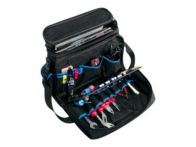 B&W TOOL.CASES service Notebook-Schultertasche 17" Schwarz