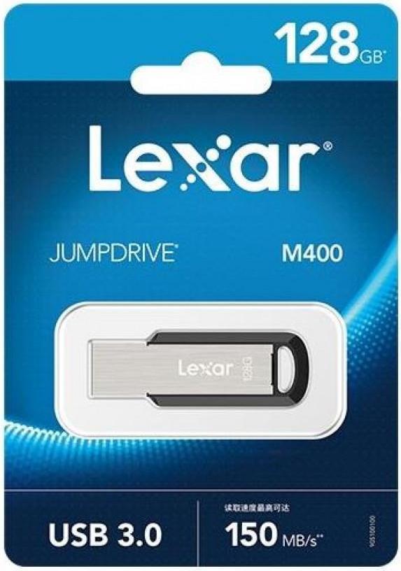 Lexar JumpDrive M400 USB-Stick 128 GB USB Typ-A 3.2 Gen 1 (3.1 Gen 1) Silber (LJDM400128G-BNBNG)