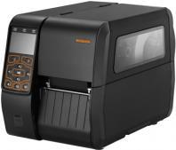 Bixolon XT5-40, 8 Punkte/mm (203dpi), Disp. (Farbe), RTC, USB, USB-Host, RS232, Ethernet, schwarz Etikettendrucker, Thermotransfer, Auflösung: 8 Punkte/mm (203dpi), Medienbreite (max): 114mm, Druckbreite (max.): 104mm, Rollendurchmesser (max.): 203mm, Geschwindigkeit (max.): 356mm/Sek., USB (Typ B), USB-Host, RS232 (9 Polig), Ethernet, RAM: 512MB, Flash: 512MB, Display (Touchscreen, Farbe), Real Time Clock, Black Mark Sensor, Gap Sensor, inkl.: Netzteil, Netzkabel, Farbe: schwarz (XT5-40NS)