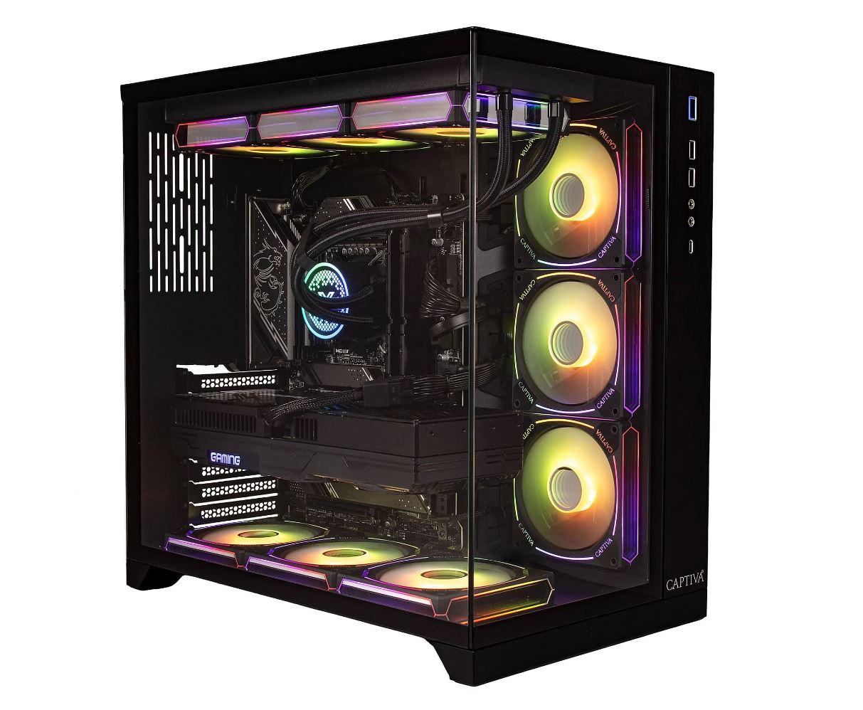 CAPTIVA Advanced Gaming I93-123, Gaming-PC mit Intel® Core™ i7 14700KF Prozessor, 32 GB RAM, 2 TB SSD, NVIDIA GeForce RTX™ 5060 GeForce® RTX™ 5060, FreeDOS (92123)