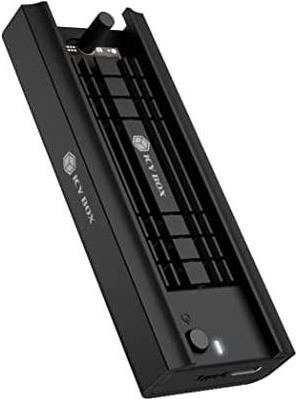 M.2 NVMe & SATA Docking, USB 3.2 (Gen 2) Type-C®, Werkzeuglos, Aluminium, schwarz (IB-180MC-C31)