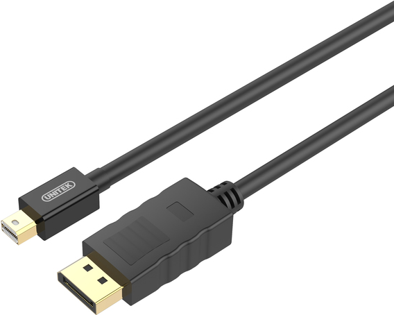 Unitek Cable miniDisplayPort/ DisplayP M/M 3m,Y-C612B (Y-C612BK)