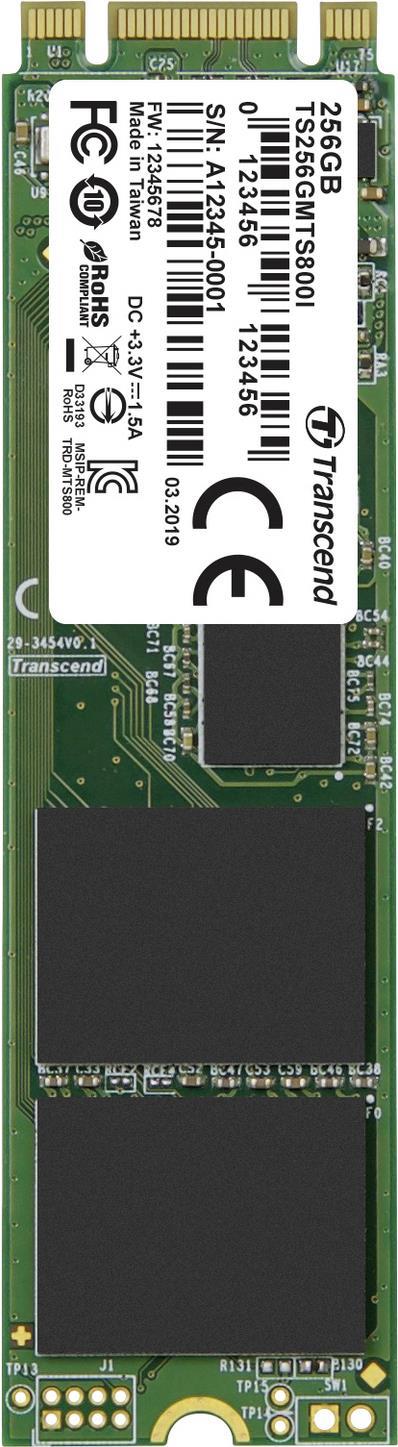 Transcend MTS800I. SSD Speicherkapazität: 256 GB, SSD-Formfaktor: M.2, Lesegeschwindigkeit: 530 MB/s, Schreibgeschwindigkeit: 460 MB/s, Komponente für: PC/Notebook (TS256GMTS800I)