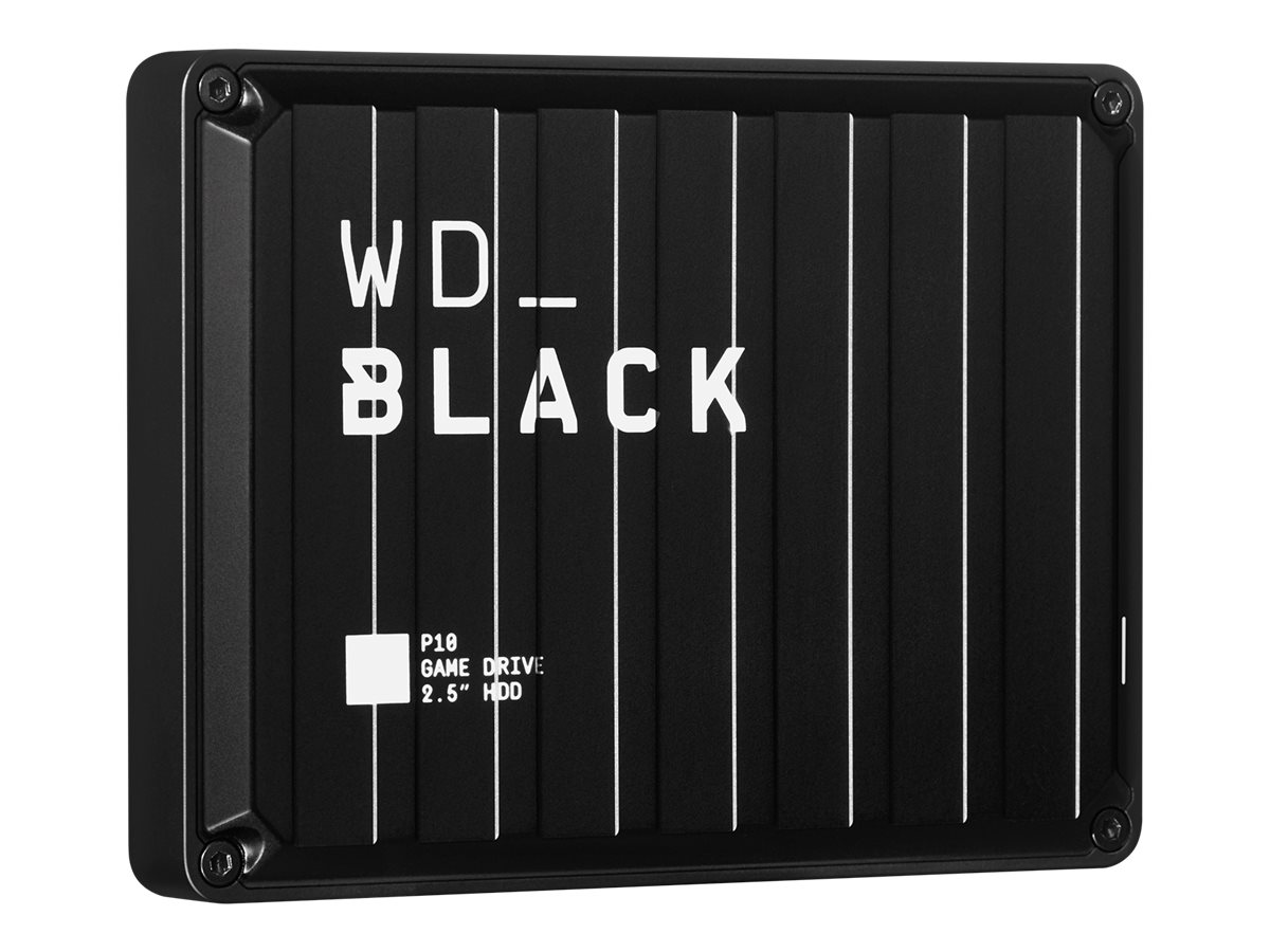 Western Digital WD_BLACK P10 Game Drive Tragbare externe Festplatte 4 TB USB 3.2 Gen 1 Schwarz