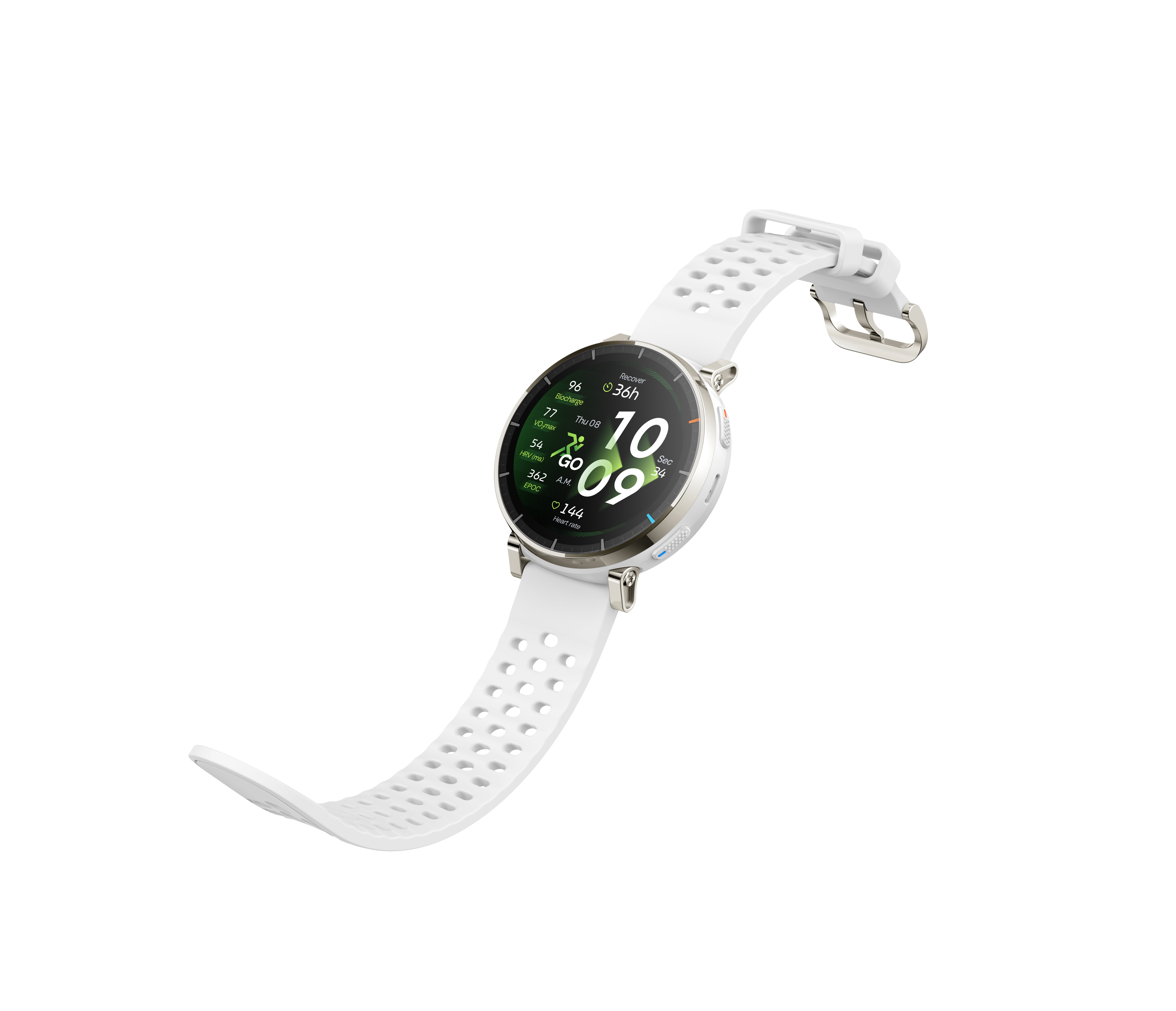 Amazfit Active 3 Premium 1,32" AMOLED Smartwatch Weiß
