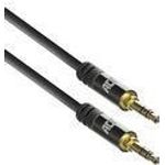 ACT 1.5 meters High Quality stereo audio connection cable 3.5 mm jack male - male, Zip Bag (AC3610)