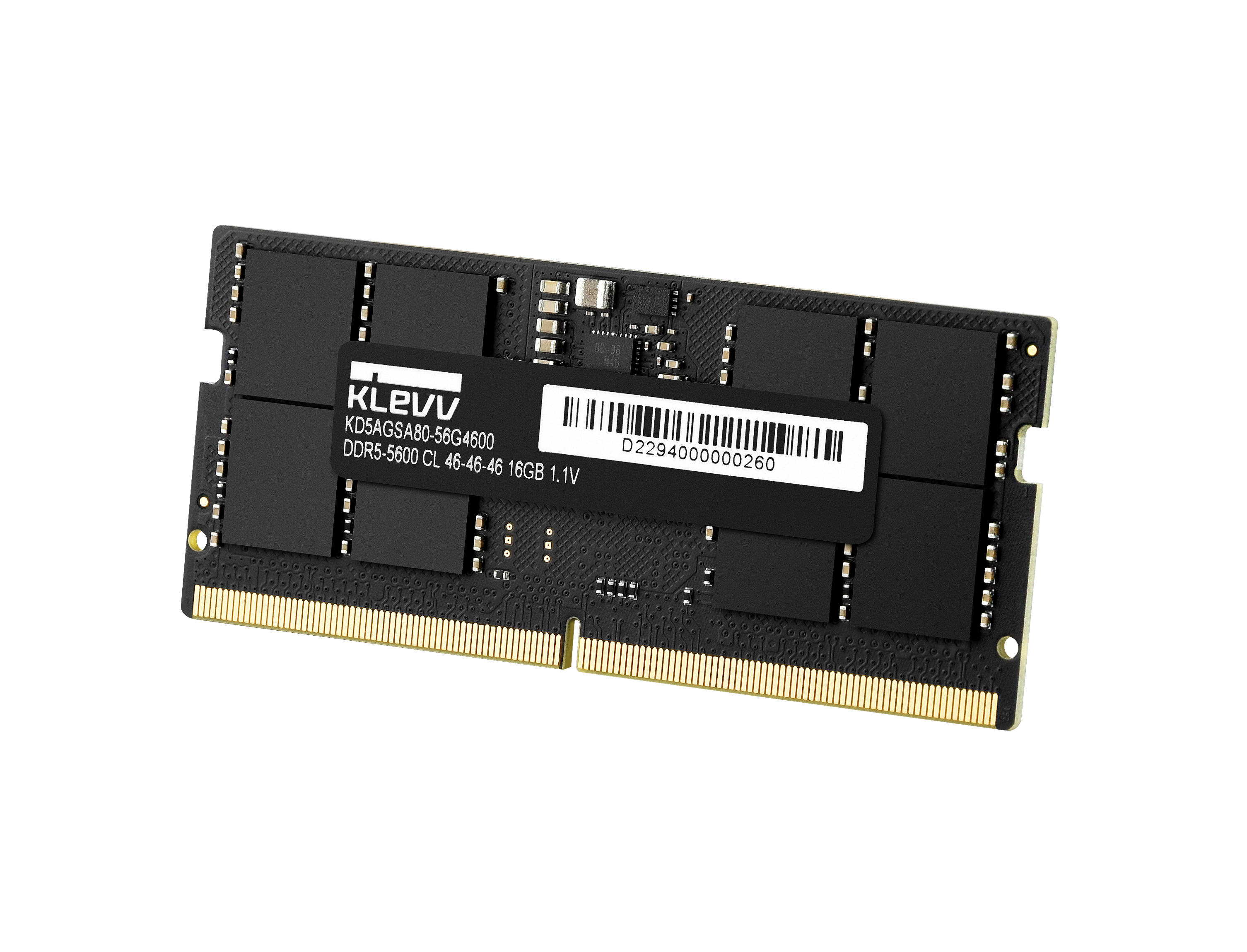 Klevv KD5AGSA80-56G4600 16 GB DDR5 SO-DIMM 5600 MT/s CL46