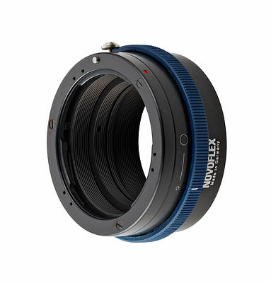 Novoflex NEX/PENT Objektivadapter Schwarz, Blau