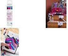 uni-ball Fineliner EMOTT, 5er Set "Peruvian Folk" pigmentierte Tinte auf Wasserbasis, dokumentenecht, starke, - 1 Stück (PEMSY/5 18)